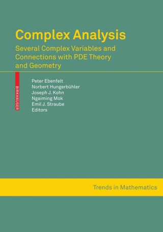 Imagen de portada: Complex Analysis 1st edition 9783034600088