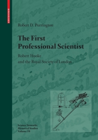 Cover image: The First Professional Scientist 9783034600361