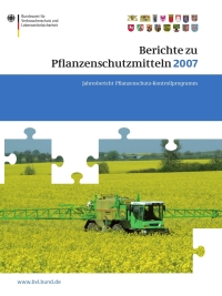 صورة الغلاف: Berichte zu Pflanzenschutzmitteln 2007 9783034600439