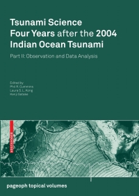 Cover image: Tsunami Science Four Years After the 2004 Indian Ocean Tsunami 1st edition 9783034600644