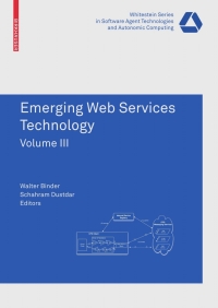 Imagen de portada: Emerging Web Services Technology Volume III 1st edition 9783034601030