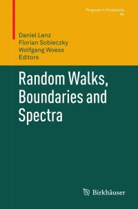 Cover image: Random Walks, Boundaries and Spectra 1st edition 9783034602433