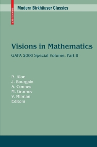 Imagen de portada: Visions in Mathematics 1st edition 9783034604253