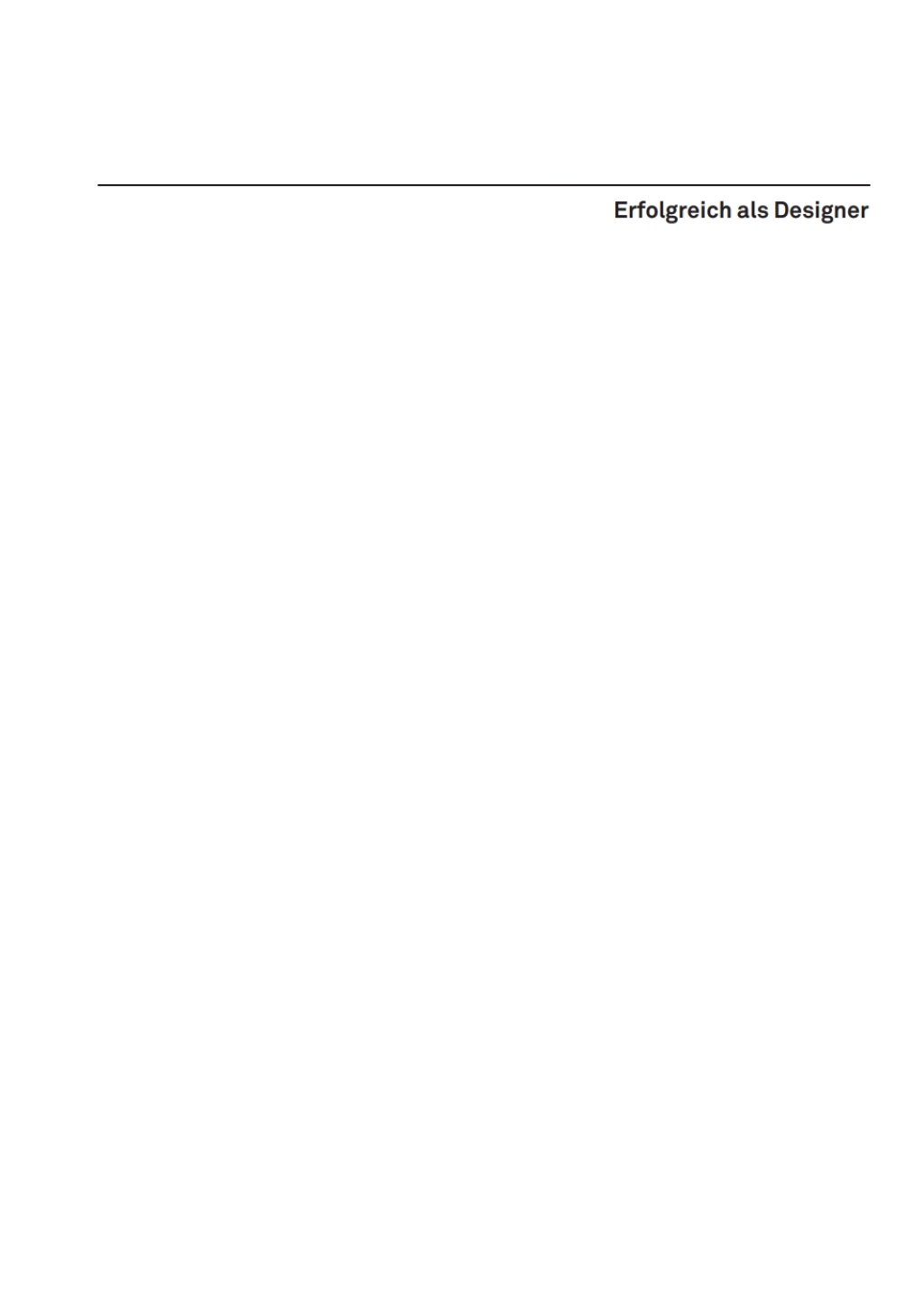 Erfolgreich als Designer – Designbusiness gründen und entwickeln 2nd Edition