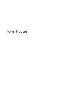 Immagine di copertina: Town Houses 1st edition 9783764386108