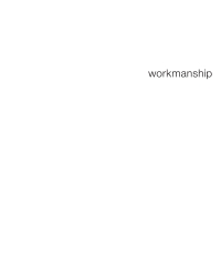 表紙画像: Workmanship 1st edition 9783034604819