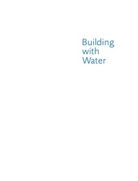 Cover image: Building with Water 1st edition 9783034601566