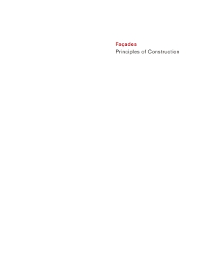 Cover image: Fassaden 2nd edition 9783034606714