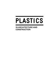 Cover image: Plastics 1st edition 9783034603225