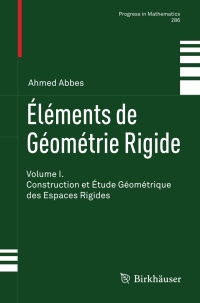 Titelbild: Éléments de Géométrie Rigide 9783034800112