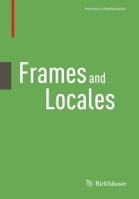 صورة الغلاف: Frames and Locales 9783034801539