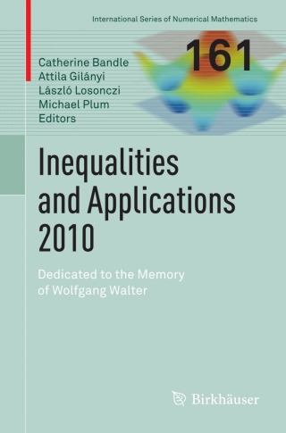 Cover image: Inequalities and Applications 2010 1st edition 9783034802482