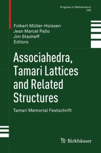 صورة الغلاف: Associahedra, Tamari Lattices and Related Structures 1st edition 9783034804042