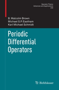 Imagen de portada: Periodic Differential Operators 9783034805278