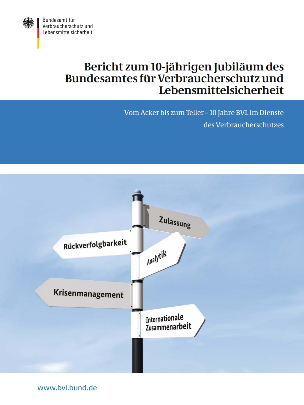 Bericht zum 10-jährigen Jubiläum des Bundesamtes für Verbraucherschutz und Lebensmittelsicherheit Vom Acker bis zum Teller – 10 Jahre BVL im Dienste des Verbraucherschutzes