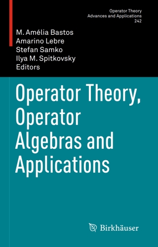Titelbild: Operator Theory, Operator Algebras and Applications 9783034808156