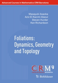 Cover image: Foliations: Dynamics, Geometry and Topology 9783034808705