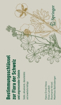 Immagine di copertina: Bestimmungsschlüssel zur Flora der Schweiz und angrenzender Gebiete 7th edition 9783034808958