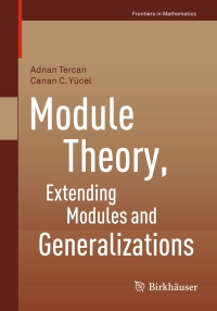 Cover image: Module Theory, Extending Modules and Generalizations 9783034809504