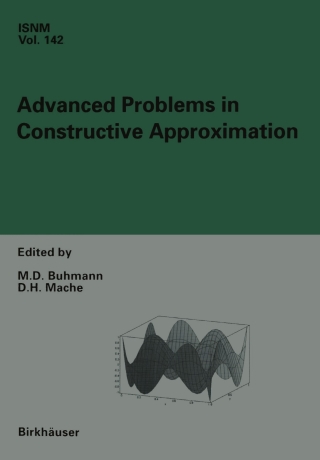 Imagen de portada: Advanced Problems in Constructive Approximation 1st edition 9783764366483