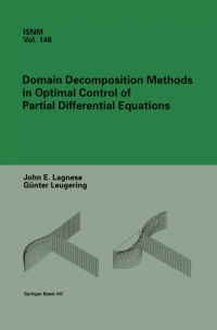 Immagine di copertina: Domain Decomposition Methods in Optimal Control of Partial Differential Equations 9783764321949