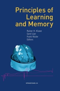 Imagen de portada: Principles of Learning and Memory 1st edition 9783764366995