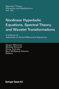 Immagine di copertina: Nonlinear Hyperbolic Equations, Spectral Theory, and Wavelet Transformations 1st edition 9783764321680