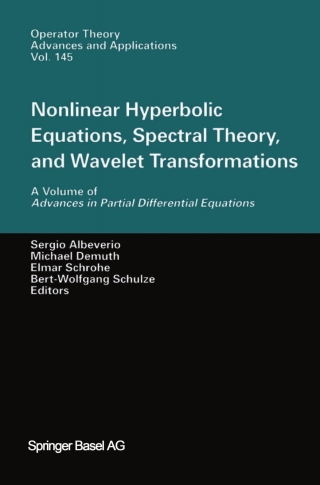 Cover image: Nonlinear Hyperbolic Equations, Spectral Theory, and Wavelet Transformations 1st edition 9783764321680