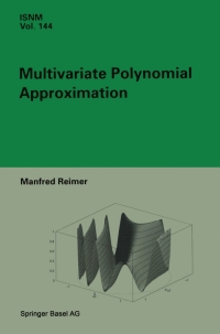 Cover image: Multivariate Polynomial Approximation 9783764316389