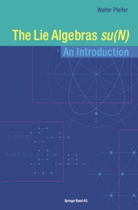 Omslagafbeelding: The Lie Algebras su(N) 9783764324186