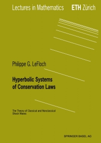 Imagen de portada: Hyperbolic Systems of Conservation Laws 9783764366872