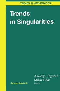 Imagen de portada: Trends in Singularities 1st edition 9783034881616