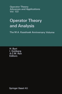 Cover image: Operator Theory and Analysis 1st edition 9783764364991