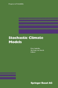 Imagen de portada: Stochastic Climate Models 1st edition 9783764365202