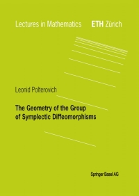 Cover image: The Geometry of the Group of Symplectic Diffeomorphism 9783764364328