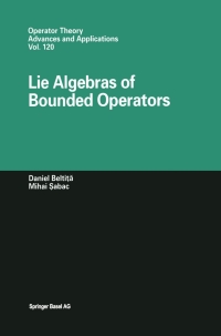 Cover image: Lie Algebras of Bounded Operators 9783764364045