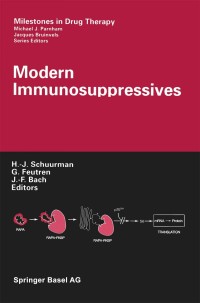 Cover image: Modern Immunosuppressives 1st edition 9783034895309