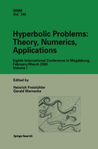 Cover image: Hyperbolic Problems: Theory, Numerics, Applications 1st edition 9783034895378