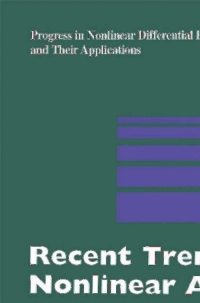 Cover image: Recent Trends in Nonlinear Analysis 1st edition 9783034884112