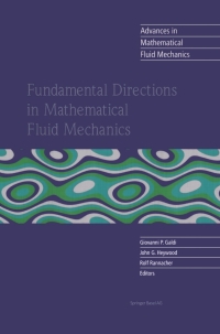 Cover image: Fundamental Directions in Mathematical Fluid Mechanics 1st edition 9783764364144