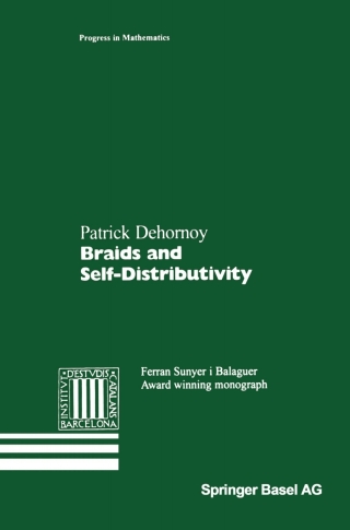 Cover image: Braids and Self-Distributivity 9783034895682