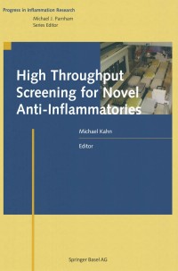 Cover image: High Throughput Screening for Novel Anti-Inflammatories 1st edition 9783034884624