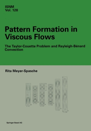 Cover image: Pattern Formation in Viscous Flows 9783764360474
