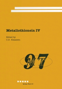 Immagine di copertina: Metallothionein IV 1st edition 9783764358303