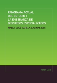 Imagen de portada: Panorama actual del estudio y la enseñanza de discursos especializados 1st edition 9783034303545