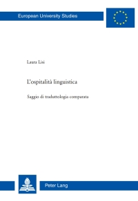 صورة الغلاف: Lospitalità linguistica 1st edition 9783034304092