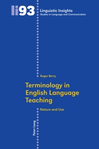 صورة الغلاف: Terminology in English Language Teaching 1st edition 9783034300131