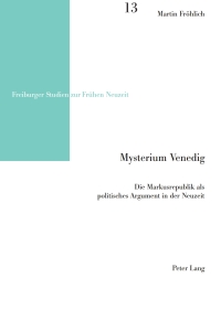 表紙画像: Mysterium Venedig 1st edition 9783034300346