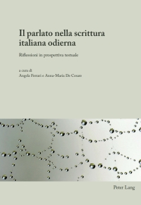 Imagen de portada: Il parlato nella scrittura italiana odierna 1st edition 9783034304047