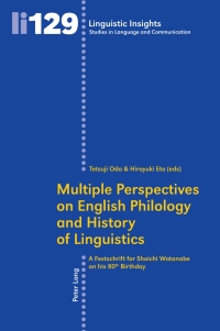 صورة الغلاف: Multiple Perspectives on English Philology and History of Linguistics 1st edition 9783034304801